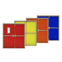 Estándar de fabricación UL 10C /10B Fire Door /Protección contra incendios con etiqueta UL 1 hora de protección contra incendios